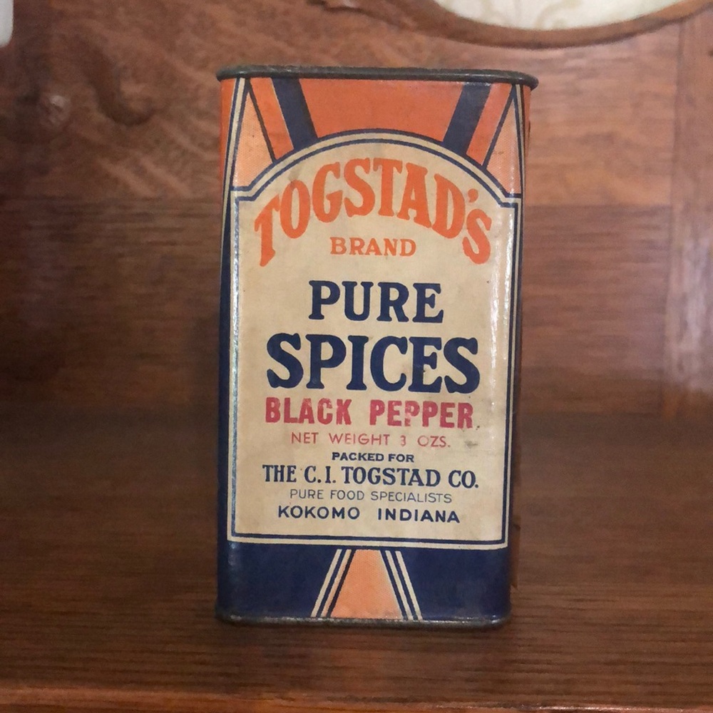 Antique Spice Container - Picture 3 of 6